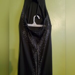 Be Smart 90s Vintage Black studded Gown